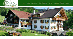 Desktop Screenshot of beim-bergbauern.de